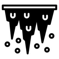 for web, app, infographic, etcIcicle icon vector