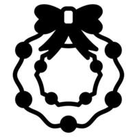 for web, app, infographic, etcWreath icon vector