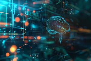 Exploring the intersection of artificial intelligence and human cognition in a digital landscape photo