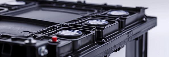 Innovative battery technology showcased in a sleek, modern design for optimal performance photo
