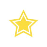 Star Icon for Graphic Design Projects vector