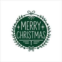 Joyful Christmas Trees Snowflakes Design vector