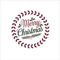Christmas Card Design Pastel Trees Elegant Script vector