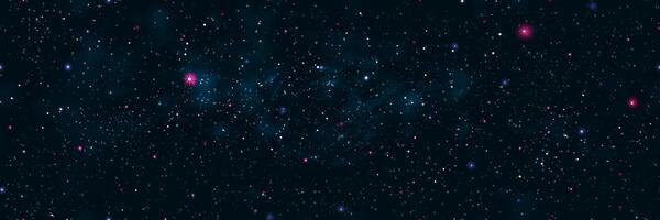 Sky Galaxy,Cloud with Nebula and Stars at Dark Night Background,Seamless Pattern Universe filled with Starry in Dark Blue Sky,Beautiful Nature Star field with Milky Way,Horizon banner cosmos,stardust vector