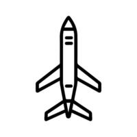 aerial bomb icon or modern line symbol. line art and icon design with bold outline. Black and white Pixel Perfect minimalistic symbol isolated white background. Silhouette simple thin sign vector