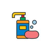 Soap icon simple and modern concept vector
