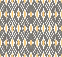White diamond-shaped seamless pattern on a gray background, designed for textile prints, fabric textures, wrapping paper, and other decorative prints. vector