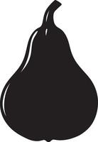 gourd clean simple icon silhouette black vector