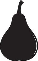 gourd clean simple icon silhouette black vector