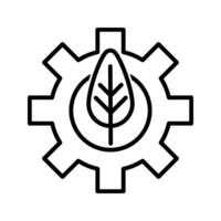 green engineering icon vector