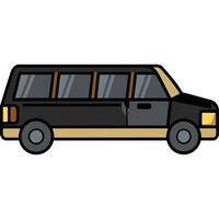 A black van with a window on the side vector
