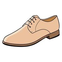 An illustration of a shoe vector