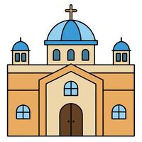 Church icon illustration design illustration vector