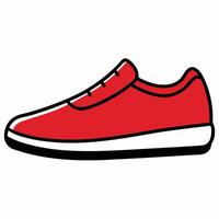 Red shoe clip art vector
