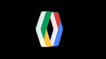 Editable 3D Google Developers Popup Overlay for Stock and Social Media Content video