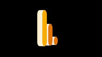 Editable 3D Google Analytics Popup Overlay for Stock and Social Media Content video