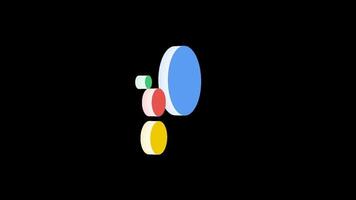 Editable 3D Google Assistant Popup Overlay for Stock and Social Media Content video