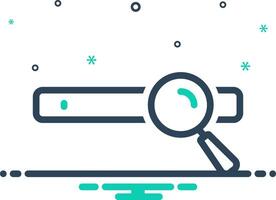 Mix icon for search bar vector