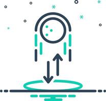 Mix icon for animation vector