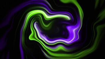Abstract Smooth Animation Color Wavy. Concept Multicolor Liquid Pattern. Trendy Colorful Fluid Abstraction Flow. Wavy Reflection Surface Macro. Beautiful Colored Texture video