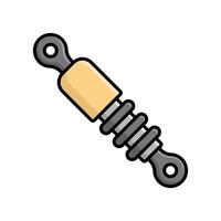 shock breaker icon design template simple and clean vector