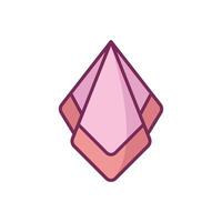 handkerchief icon design template simple and clean vector