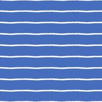 Bold Horizontal Blue Stripe Pattern vector