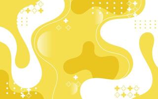 a yellow and white background with a wave pattern vector