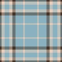Plaid check pattern. Seamless fabric texture. Tartan textile print. vector