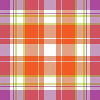 Plaid pattern seamless. Check fabric texture. Stripe square background. textile design. vector