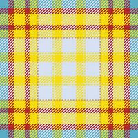 Tartan scotland seamless plaid pattern . Retro background fabric. Vintage check color square geometric texture. vector