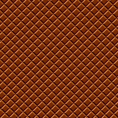 Dark chocolate seamless pattern sweet texture