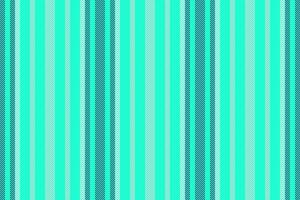 Jacket pattern fabric texture, trim stripe background. Manufacture vertical seamless lines textile in teal and bright colors. vector