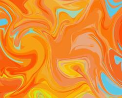 Modern abstract liquid background. Color fluid paint dynamic concept template for print banner, poster, web page, landing. Flat design. illustration. vector
