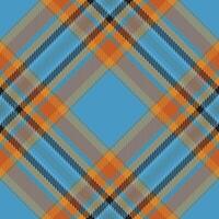 Tartan scotland seamless plaid pattern . Retro background fabric. Vintage check color square geometric texture. vector