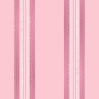 Dreamy lines fabric background, bold pattern seamless vertical. Cozy stripe texture textile in light and red colors. vector