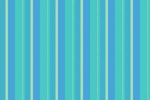 Chic texture seamless vertical, front textile fabric lines. Arabic background pattern stripe in teal and blue colors. vector