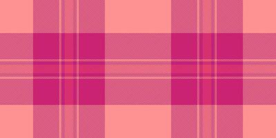 Swatch tartan background plaid, collage pattern seamless. Day texture check fabric textile in red and pink colors. vector