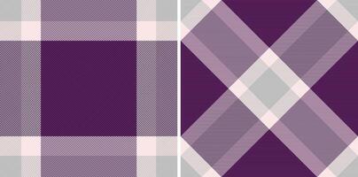 Check textile plaid of background tartan texture with a seamless pattern fabric. vector