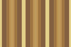 Tribal vertical pattern lines, hat texture seamless background. Sheet textile stripe fabric in orange and amber colors. vector