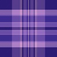 Invitation seamless plaid , comfort pattern check tartan. Cotton texture textile background fabric in indigo and violet colors. vector