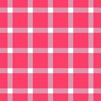 Fashioned check pattern tartan, internet plaid fabric. Turkish textile background texture seamless in red and white colors. vector