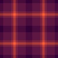 Cloth tartan plaid , tissue fabric texture seamless. Dye pattern check textile background in pink and red colors. vector