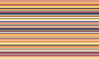 Geometric stripes seamless pattern with horizontal lines in varied colours, creating an abstract background. Ideal for textile design, wallpaper, or graphic prints. vector