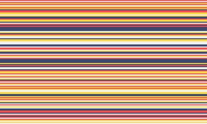 Geometric stripes seamless pattern with horizontal lines in varied colours, creating an abstract background. Ideal for textile design, wallpaper, or graphic prints.