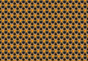 Modern geometric background for business or corporate presentation. Tech seamless ornamental pattern for banner design. Tillable grid mesh repeatable technology. vector