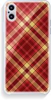Mobile phone cover design. Template smartphone case pattern. vector