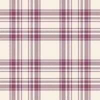 Plaid seamless pattern. Check fabric texture. textile print. vector
