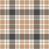 Plaid seamless pattern. Check fabric texture. textile print. vector