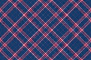 Tartan plaid background, diagonal check seamless pattern. fabric texture for textile print, wrapping paper, gift card, wallpaper. vector